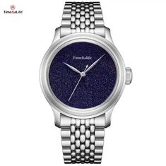 애비 펜투린 보석석 돌 다이얼 기계 유니퇴어 시계 OEM Custom