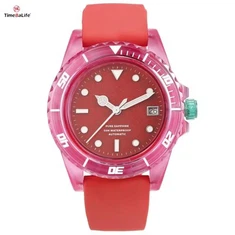 맞춤형 사파이어 크리스탈 케이스 투명한 시계