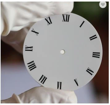 맞춤형 화이트 에나멜 시계 다이얼